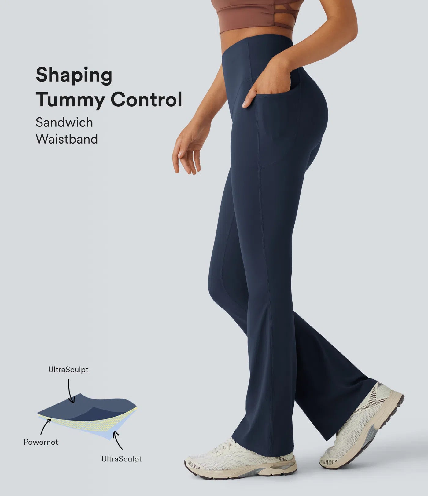 High Waisted Tummy Control Leggings