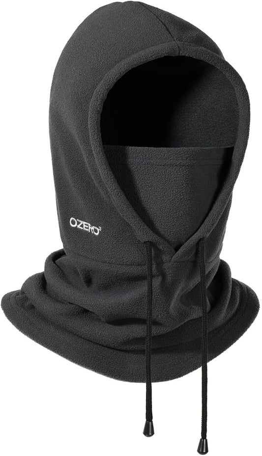 Winter Polar Fleece Hood Ski Mask for Men Women